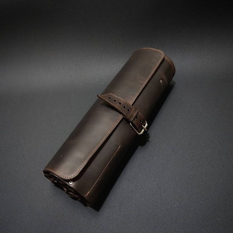Чохол для ножів Шкіряний Сhef-Соок Brown Leather