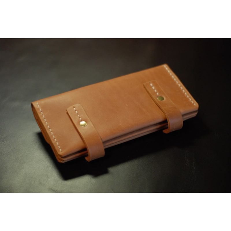 Гаманець жіночий натуральна шкіра Clutch Brown Leather