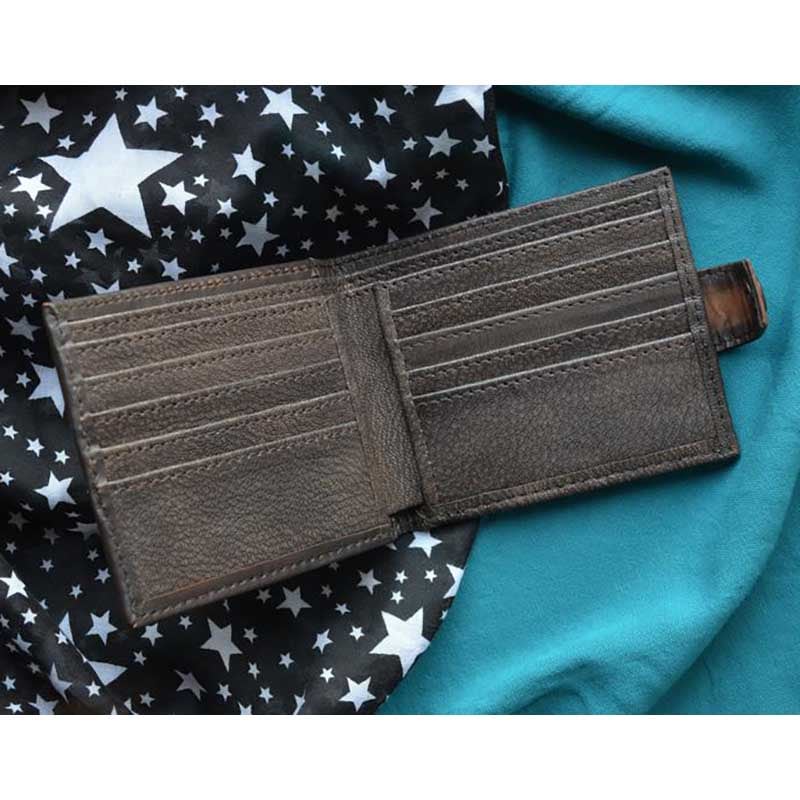 Жіноче шкіряне портмоне Purse Scorpio brown leather