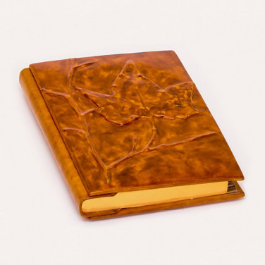 Блокнот кожаный Maple Leaf brown leather