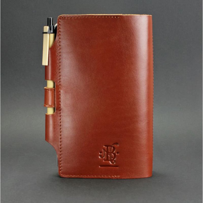 Шкіряний блокнот дизайнерський жіночий Sketchpad Brown Leather