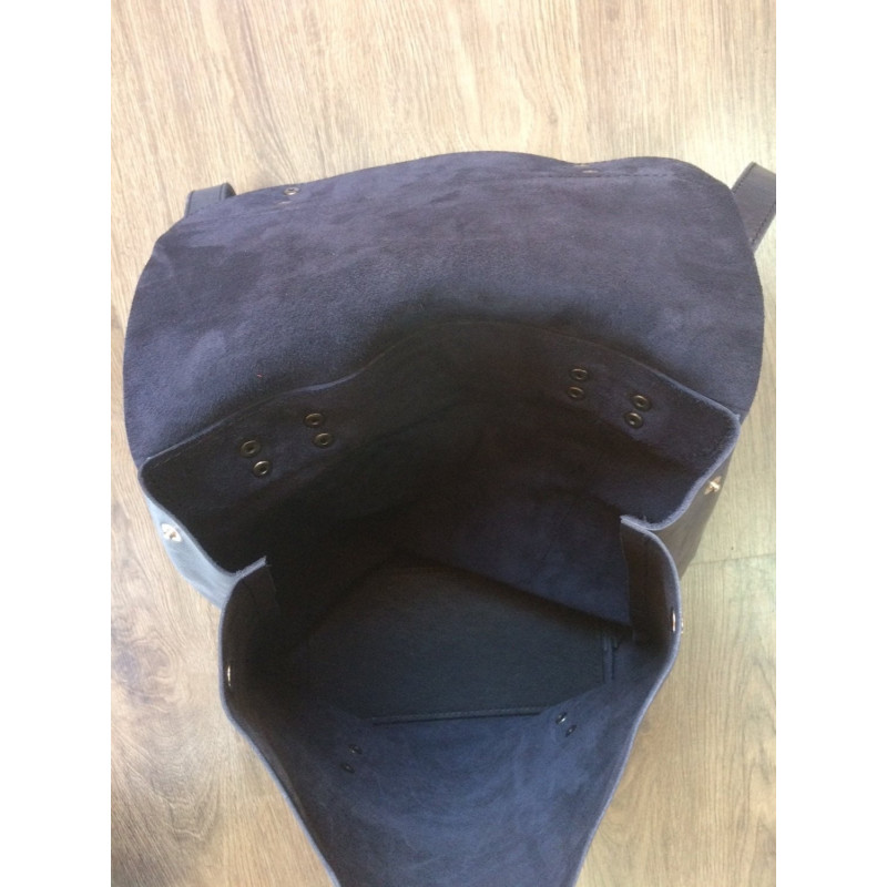 Кожаный рюкзак мужской Вackpack Вlue Leather
