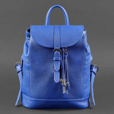 Рюкзак жіночий міський Васкраск Blue Leather