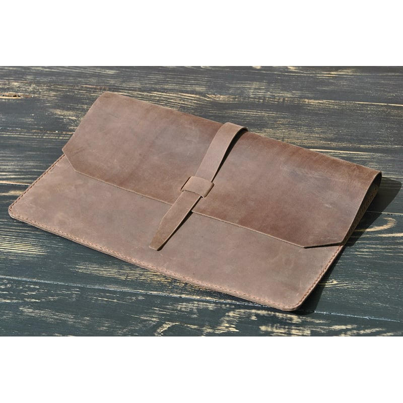 Чехол кожаный для планшета Apple iPad или iPad Mini brown leather
