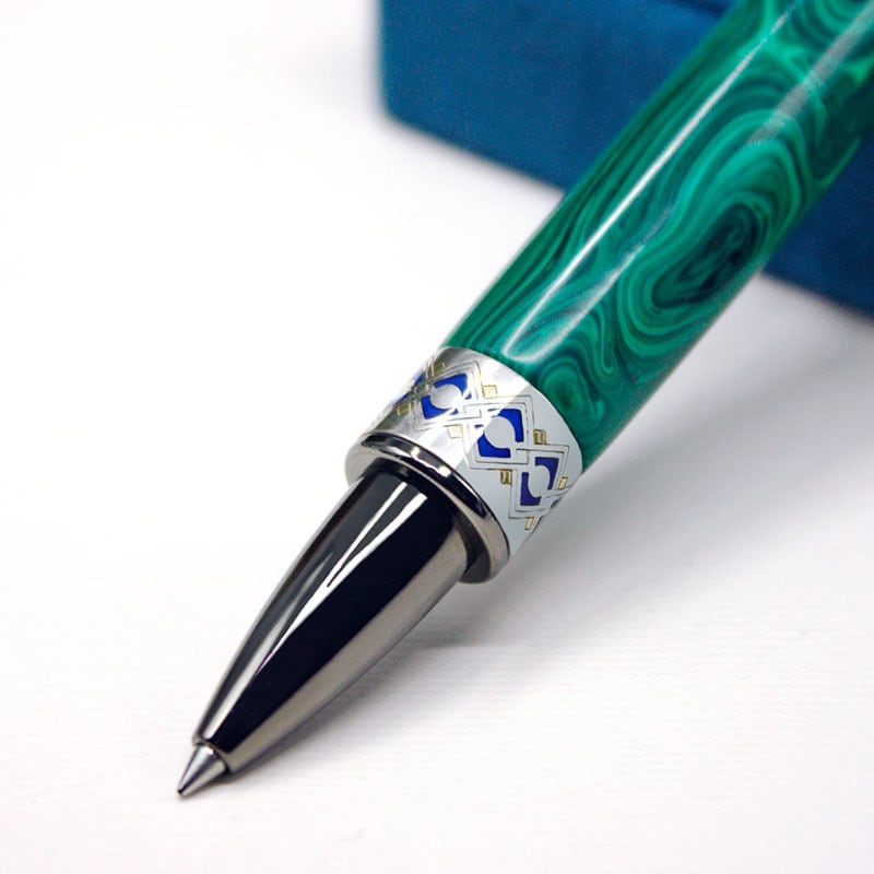 Ручка шариковая Dzen Malachite