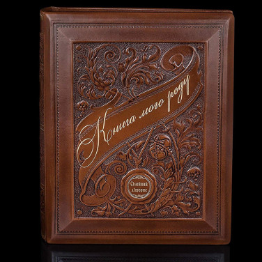 Семейная летопись Книга Мого Роду brown leather