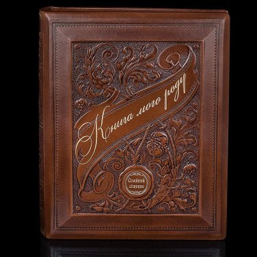 Семейная летопись Книга Мого Роду brown leather